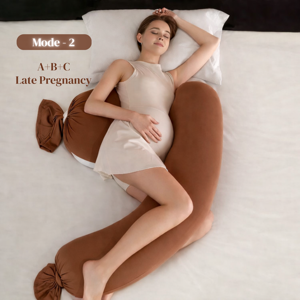 Mumora Embrora™ - 3 Piece Multi Mode Pregnancy Pillow